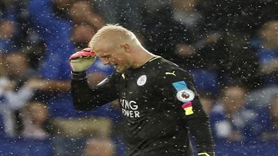 ليستر سيتي يعلن إصابة كاسبر شمايكل بـ 