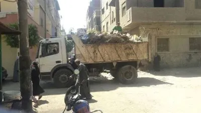  رفع 47 طن قمامة ومخلفات بديرمواس