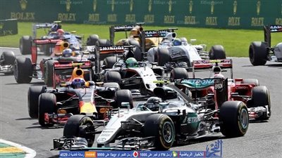 روزبرج يتوج بلقب سباق جائزة بلجيكا الكبرى