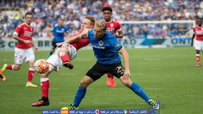 ستاندار لياج يفرط في الفوز أمام كلوب بروج بالدوري البلجيكي