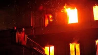 عاجل.. حريق هائل يلتهم عقار بكورنيش النيل