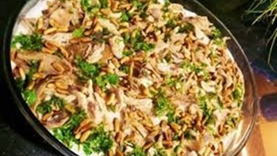 طريقة عمل فتة الدجاج