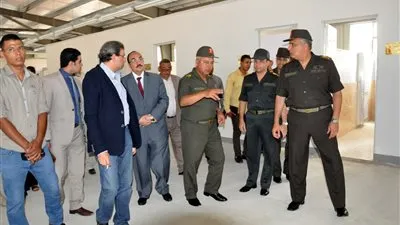 كامل الوزير ومستشار السيسي يتفقدان مصانع 