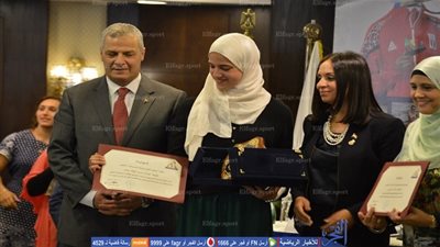 بالصور .. حفل تكريم اللاعبات المشاركات فى أولمبياد ريودي جانيرو 2016 