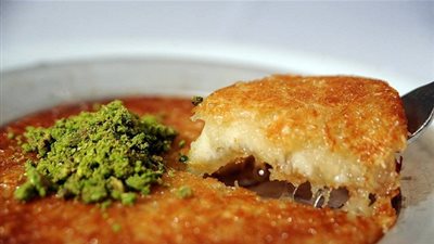 طريقة تحضير الكنافة بالكريمة اللذيذة 