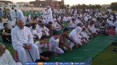 تجهيز 21 ساحة لصلاة عيد الأضحى ببركة السبع (صور)