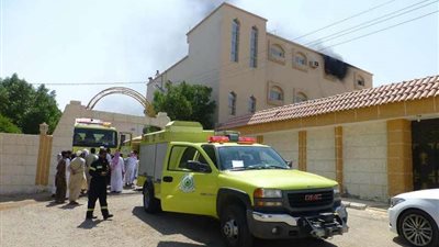 مصرع طفل بالقريات في حريق اندلع بمنزلهم