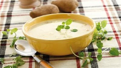 طريقة تحضير شوربة البطاطس بالكريمة