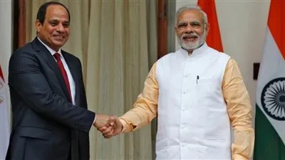 صحيفة هندية: موقف إيجابي للسيسي حول انتهاكات الهند بـ