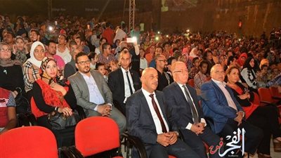 وزير الثقافة يشهد ختام مهرجان القلعة بحضور أوائل الثانوية العام (صور)