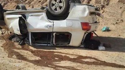 مصرع 6 من عائلة واحدة ونجاة رضيع في حادث بحائل