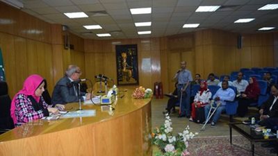 محافظ المنيا يقرر إقامة أفراح ذوي الإعاقة بحديقة 25 يناير 