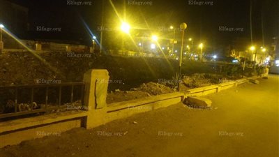 سرقة حديد كورنيش مدينة تلا بالمنوفية.. والأهالي: 