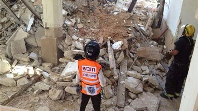 عاجل.. فقدان عدد من الأشخاص جراء انهيار مبنى بتل أبيب