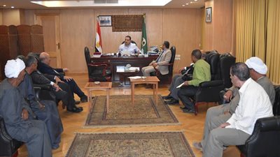 إنشاء مجمع مدارس جديد ومنطقة خدمات بمركز بسنورس في الفيوم 