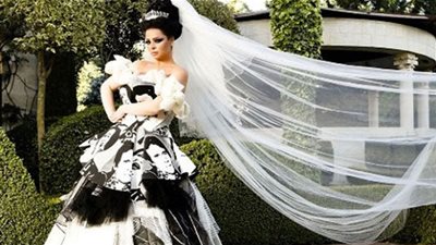 أغرب موضة لفساتين الزفاف على الإطلاق (صور)