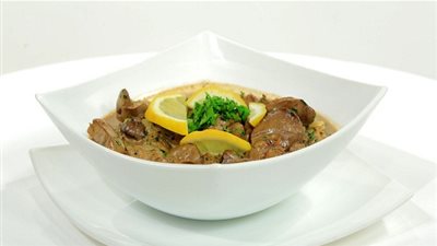 طريقة تحضير كبدة الدجاج بالكريمة