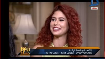 إحدى متسابقات ملكة جمال مصر: 