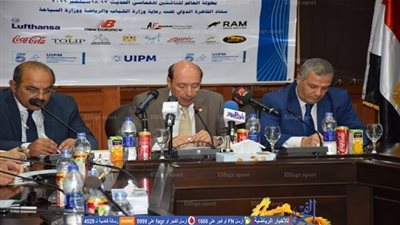 صور مؤتمر الكشف عن تفاصيل بطولة العالم للخماسي الحديث 