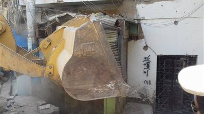 إزالة 277 حالة إشغال على الطرق الرئيسية بأبوقرقاص