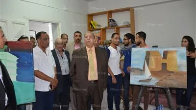  محافظ الإسماعيلية يتفقد مركز الفنون (صور)