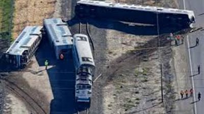 أمريكا: عدد من الجرحى في حادث قطار بكاليفورنيا