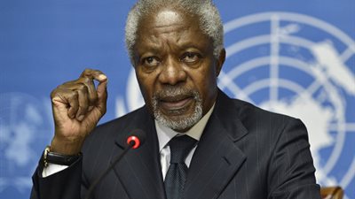 الأمين العام السابق للأمم المتحدة يتعامل مع أزمة مسلمي الروهينجا بميانمار