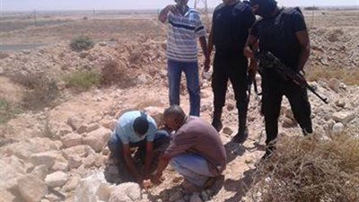  إزالة 4 وصلات مُخالِفة على خط مياه الشرب فى مطروح