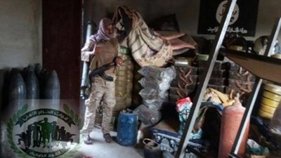 اعتقال إرهابيين خلال مداهمة أحد أوكار داعش  بعدن 