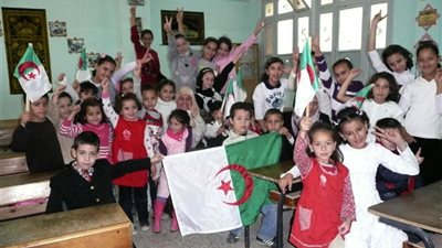 حصة مدرسية تثير ضجة في الجزائر 