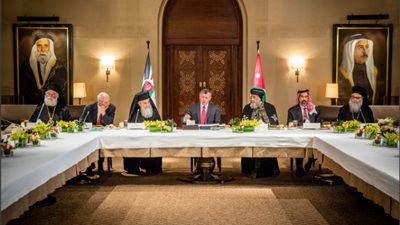 ملك الاردن في حضور البابا تواضروس: المسيحيين جزء من النسيج العربي