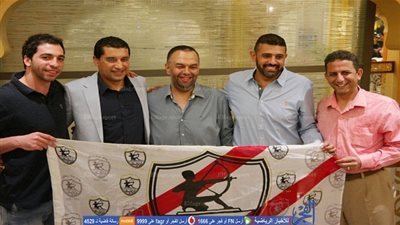 رابطة محبي الزمالك في الدوحة تكرم أحمد الأحمر (صور)