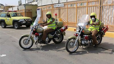 مسح أمني للمخيمات والمنشآت ومحطات القطار بمشعر منى