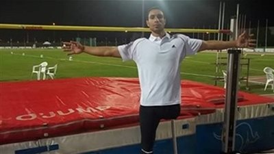 حمادة حسن يحقق المركز السابع فى منافسات الوثب العالي بـ