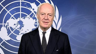 دي ميستورا: 21 من الشهر الجاري يمثل يوما هاما في تسوية الازمة السورية