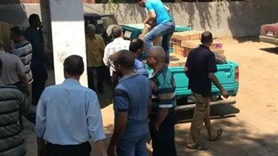 ضبط طن أسماك فاسدة ولحوم غير صالحة للإستهلاك الآدمى بمركز منوف