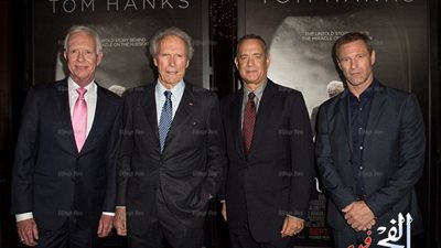 افتتاح العرض الأول لفيلم SULLY  بحضور كلينت أستوود وتوم هانكس