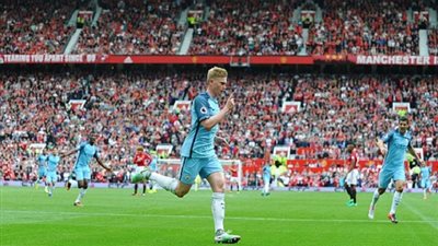 بالفيديو.. دي بروين يضرب مانشستر يونايتد بهدف مبكر 