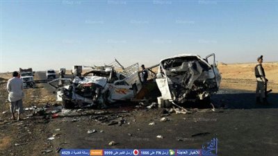 مصرع وإصابة 17 في حادث تصادم بأسوان