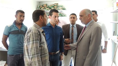 مدير أمن المنيا يتفقد منافذ 