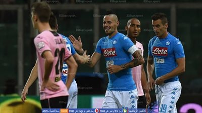 بالفيديو.. نابولي يتخطي باليرمو بفضل ثلاثية هامسيك وكاييخون