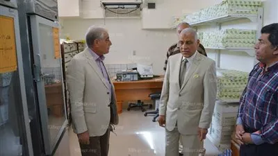 محافظ جنوب سيناء يتفقد مركز الميكروفيلم (صور)