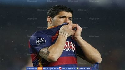 لويس سواريز يدخل نادي المائة