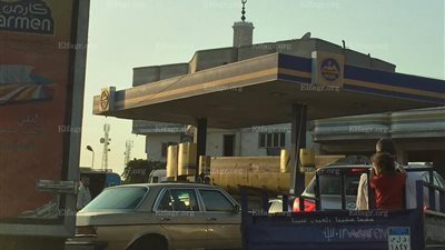 أزمة البنزين تشتعل في الدقهلية تزامنا مع إجازة عيد الأضحى (صور)