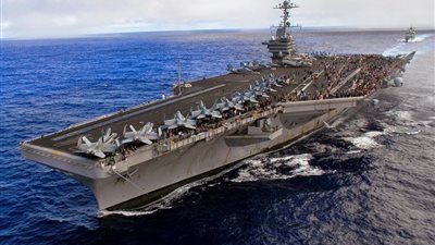 سول: حاملة طائرات نووية أمريكية تشارك في تدريبات كورية جنوبية