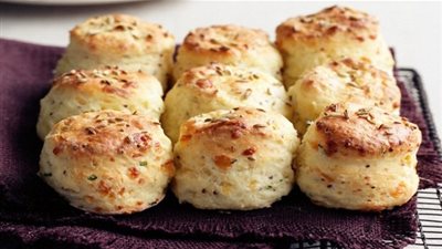 طريقة تحضير سكونز الجبن