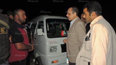 جولة مفاجئة لمدير أمن المنوفية لتفقد الكمائن الأمنية قبل صلاة العيد (صور)