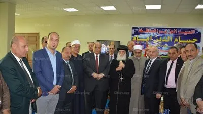 الأنبا داوود يهنئ قيادات الدقهلية الأمنية والتنفيذية بعيد الأضحى (صور)