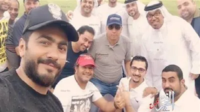  تامر حسني يشارك في تحضيرات كأس السوبر الإماراتى (فيديو)