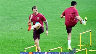 أتلتيكو مدريد يختتم تدريباته استعدادًا لأيندهوفن